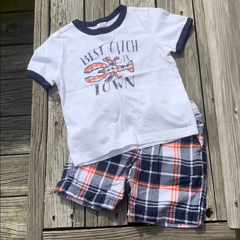 Gymboree short set